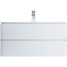 Тумба под раковину AM.PM Sensation 100 M30FHX1002WG подвесная Белая глянцевая