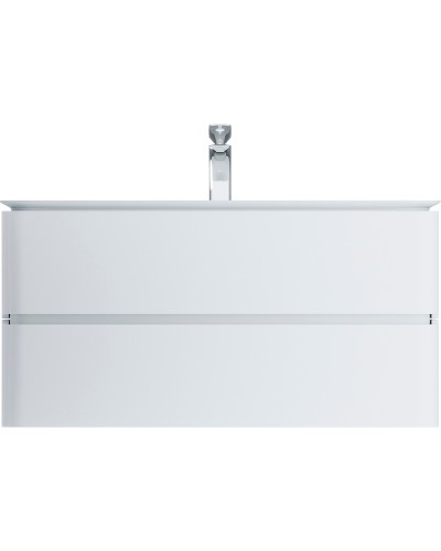 Тумба под раковину AM.PM Sensation 100 M30FHX1002WG подвесная Белая глянцевая