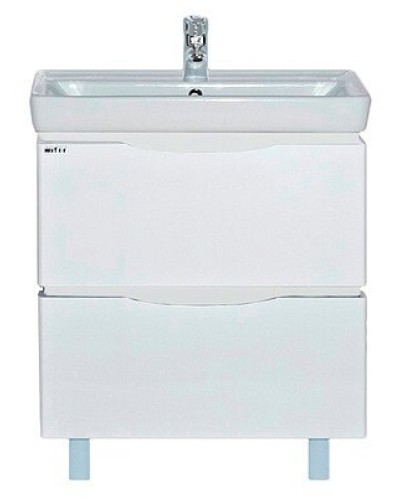 Венера - 80 Тумба с 2 ящ. белая