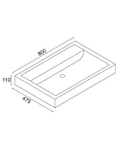 Венера - 80 Тумба с 2 ящ. белая