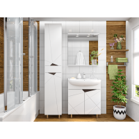 Грани - 60 Тумба напольная прямая (эмаль)