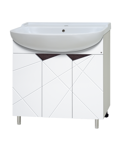 Грани - 80 Тумба напольная прямая (эмаль)