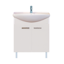 Джулия - 75 Тумба прямая белая White О