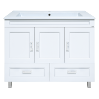 Дива -105 Тумба белая с 2 ящ.