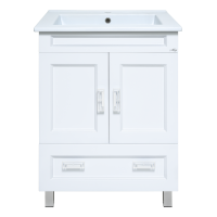 Дива - 75 Тумба белая с 1 ящ.