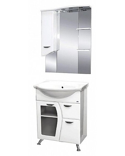 Дрея - 65 Тумба с 1-им ящ. (стекло)