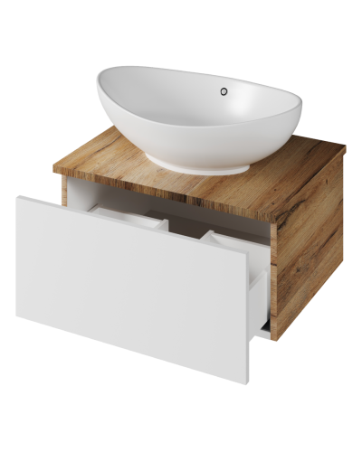 Ива - 60 Тумба подвесная комбинированная 1 ящ. О