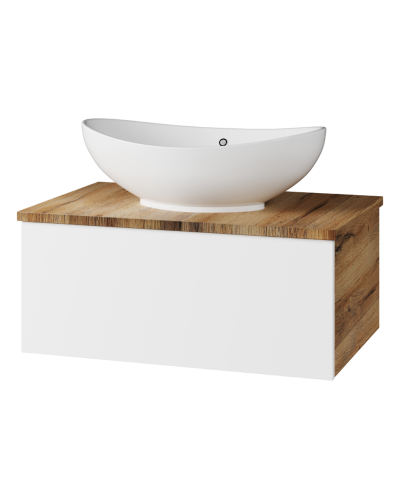 Ива - 70 Тумба подвесная комбинированная 1 ящ. О