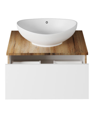 Ива - 70 Тумба подвесная комбинированная 1 ящ. О