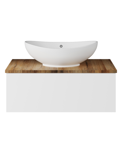 Ива - 80 Тумба подвесная комбинированная 1 ящ. О