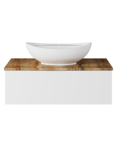 Ива - 90 Тумба подвесная комбинированная 1 ящ. О