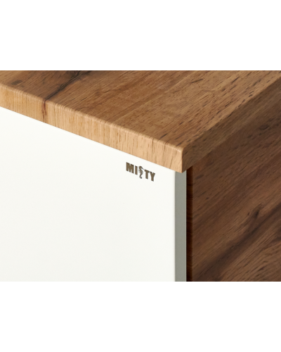 Ива - 90 Тумба подвесная комбинированная 1 ящ. О