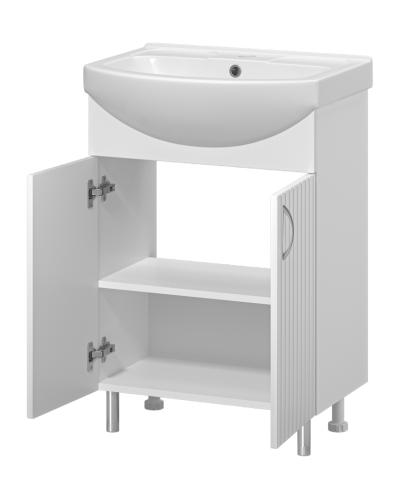 Изео - 60 Тумба напольная прямая, (ПВХ)