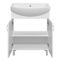 Изео - 70 Тумба напольная прямая, (ПВХ)