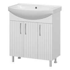 Изео - 75 Тумба напольная прямая, 3 дв. (ПВХ)