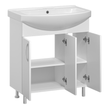 Изео - 75 Тумба напольная прямая, 3 дв. (ПВХ)