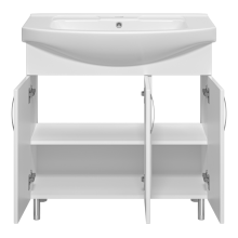 Изео - 85 Тумба напольная прямая 3 дв., (ПВХ)