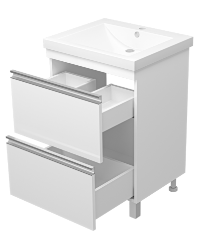 Ингрид - 60 Тумба напольная с 2 ящ.эмаль