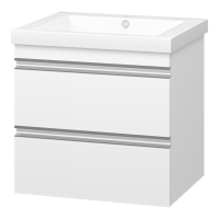 Ингрид - 60 Тумба подвесная с 2 ящ.эмаль, глянец