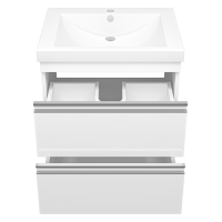 Ингрид - 60 Тумба подвесная с 2 ящ.эмаль, глянец