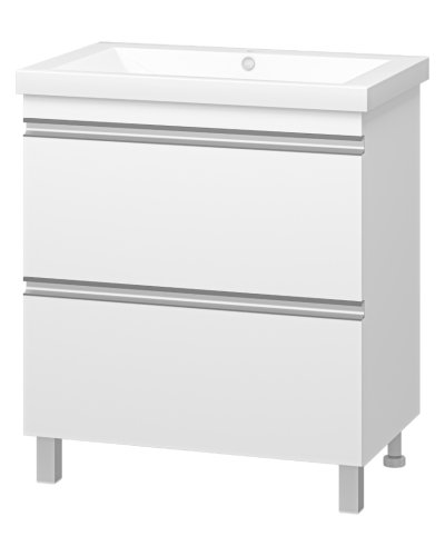 Ингрид - 75 Тумба напольная с 2 ящ.эмаль