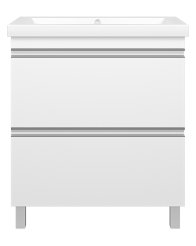 Ингрид - 75 Тумба напольная с 2 ящ.эмаль