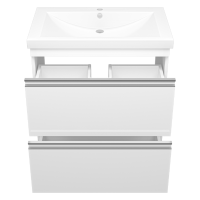 Ингрид - 75 Тумба напольная с 2 ящ.эмаль