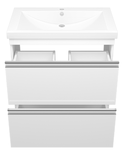 Ингрид - 75 Тумба напольная с 2 ящ.эмаль