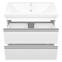 Ингрид - 75 Тумба подвесная с 2 ящ.эмаль