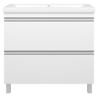 Ингрид - 90 Тумба напольная с 2 ящ.эмаль