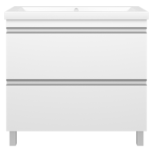 Ингрид - 90 Тумба напольная с 2 ящ.эмаль