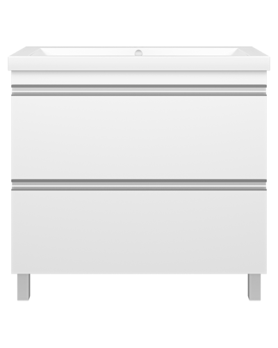 Ингрид - 90 Тумба напольная с 2 ящ.эмаль