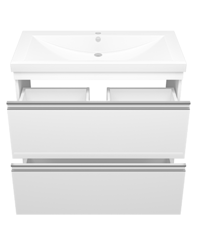 Ингрид - 90 Тумба напольная с 2 ящ.эмаль