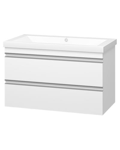 Ингрид - 90 Тумба подвесная с 2 ящ.эмаль