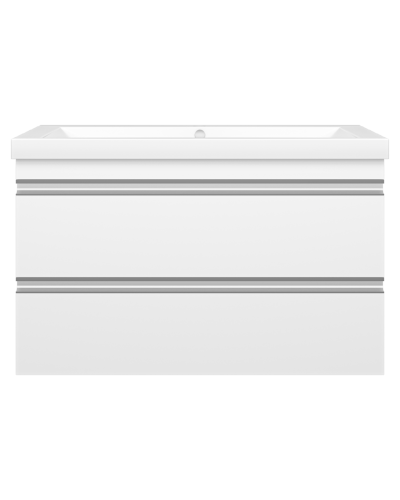 Ингрид - 90 Тумба подвесная с 2 ящ.эмаль