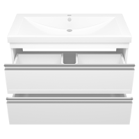 Ингрид - 90 Тумба подвесная с 2 ящ.эмаль