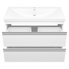 Ингрид - 90 Тумба подвесная с 2 ящ.эмаль