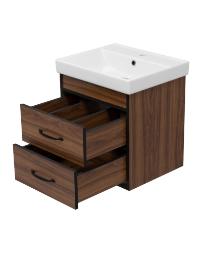 Кедр - 50 Тумба подвесная с 2 ящ.