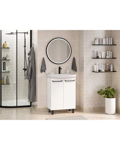 Клермонт - 60 тумба прямая напольная (эмаль)