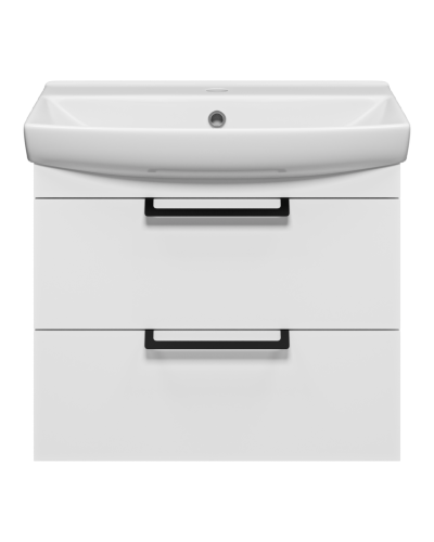 Клермонт - 60 тумба подвесная 2 ящ. (эмаль)