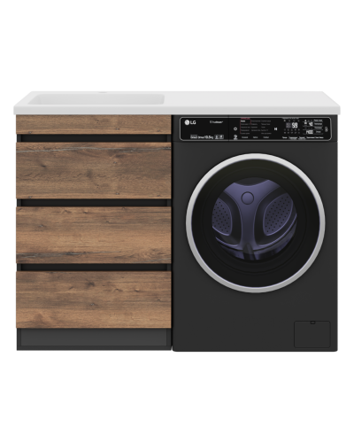 Коломбо - 60 Тумба под стиральную машину напольная 3 ящ.