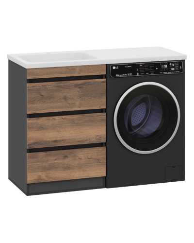 Коломбо - 60 Тумба под стиральную машину напольная 3 ящ.