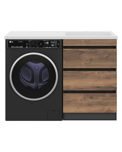 Коломбо - 60 Тумба под стиральную машину напольная 3 ящ.