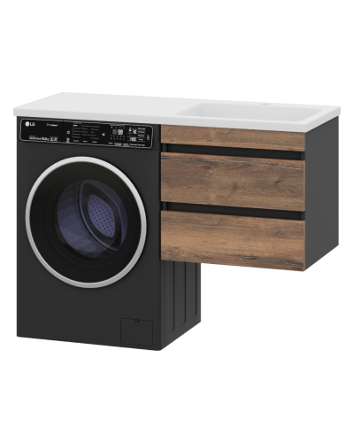 Коломбо - 60 Тумба под стиральную машину подвесная 2 ящ.