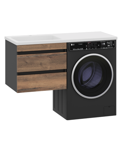 Коломбо - 60 Тумба под стиральную машину подвесная 2 ящ.