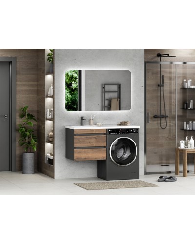 Коломбо - 60 Тумба под стиральную машину подвесная 2 ящ.