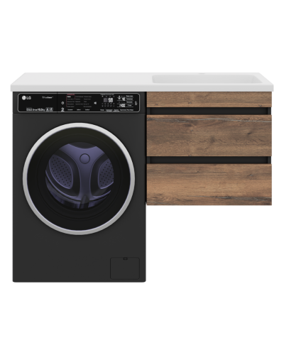 Коломбо - 60 Тумба под стиральную машину подвесная 2 ящ.