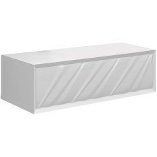 Тумба Marka One Glace 100П У73576 подвесная Белая глянцевая