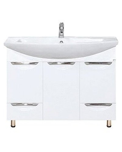 Лаванда -105 Тумба с 2 ящ. белая