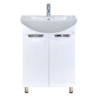 Лаванда - 50 Тумба прямая белая